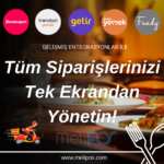 Restoran Sipariş Entegrasyon Paketi | Adisyo | Yıllık Lisans